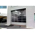 Full Vision Clear Tempered Glass Overhead Garage Door